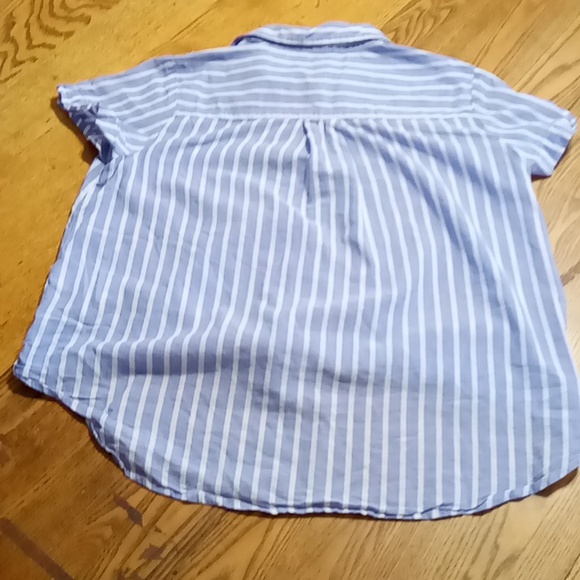 BANANA REPUBLIC Womens XS Top Shirt Preowned  Used Short Sleeve Extra Small - Picture 3 of 8